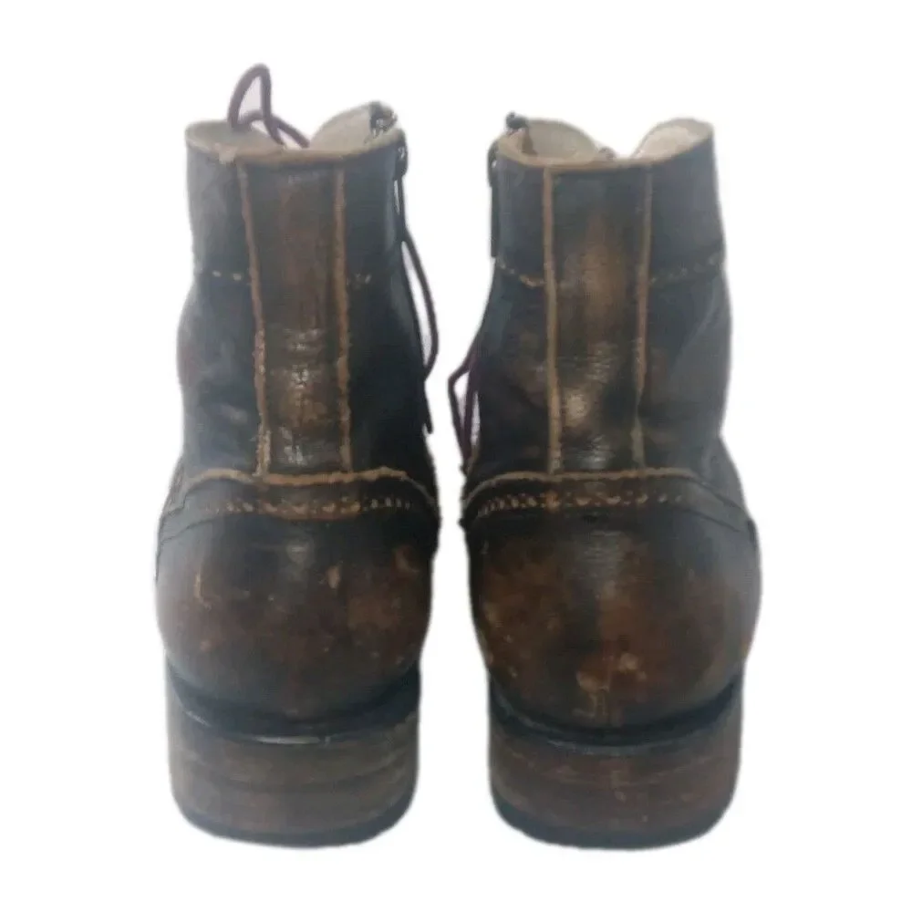 Freebird Oscar Men's Boots Size 10 Rustic Brown